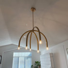 Joss & Main Yula 6 - Light Dimmable Modern Linear Chandelier & Reviews ...